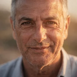 Νίκος (Nikos) — Periptero owner and taxi driver